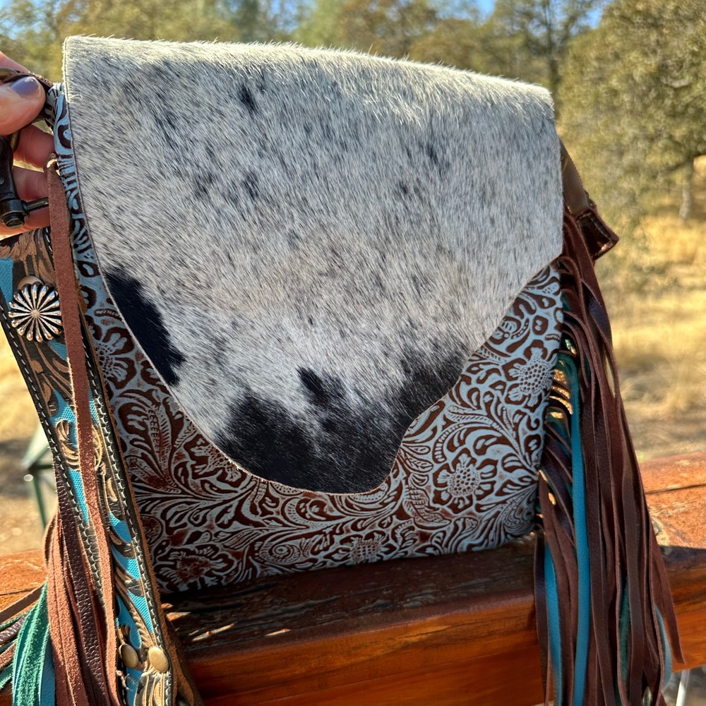 Crossbody western bag